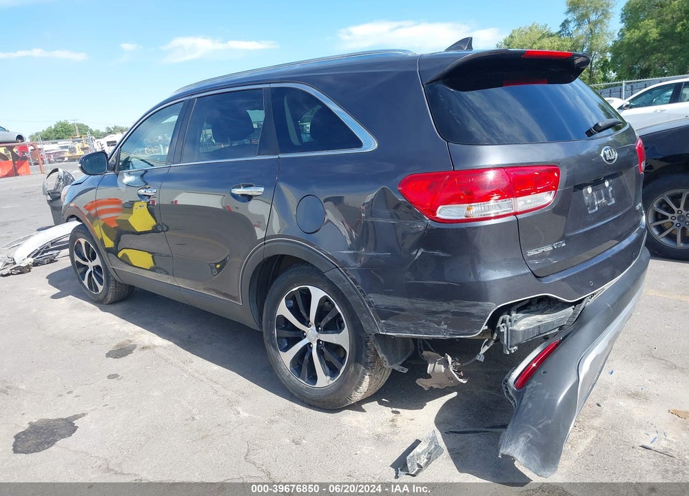 2017 KIA SORENTO 3.3L EX VIN: 5XYPH4A55HG331669