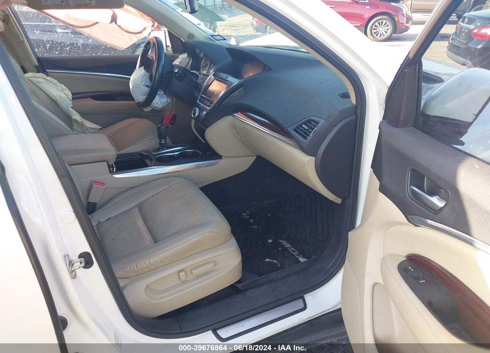 2014 ACURA MDX VIN: 5FRYD4H25EB014407