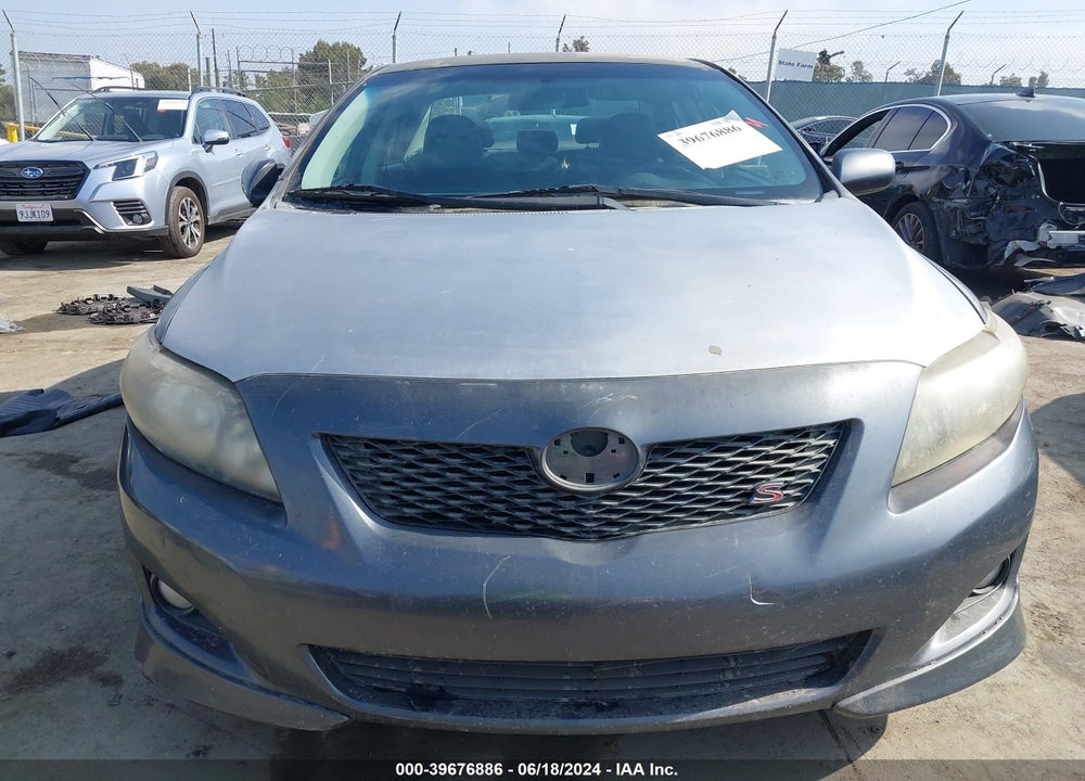 2009 TOYOTA COROLLA S VIN: 1NXBU40E49Z156771