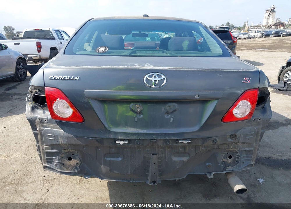 2009 TOYOTA COROLLA S VIN: 1NXBU40E49Z156771