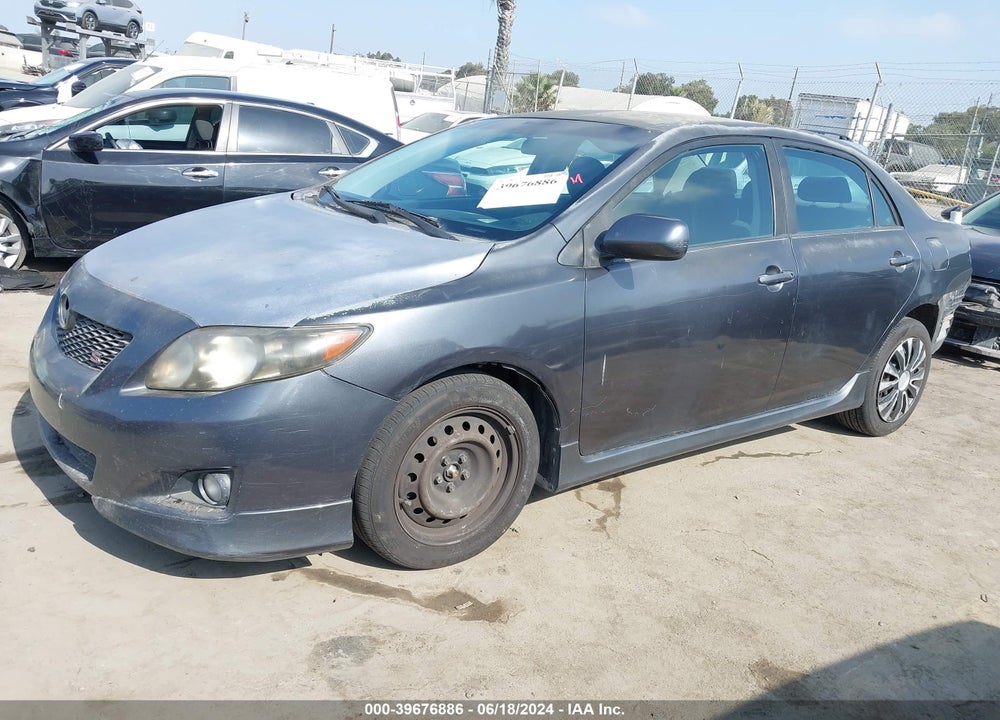2009 TOYOTA COROLLA S VIN: 1NXBU40E49Z156771