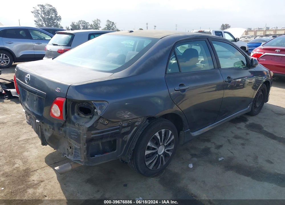 2009 TOYOTA COROLLA S VIN: 1NXBU40E49Z156771