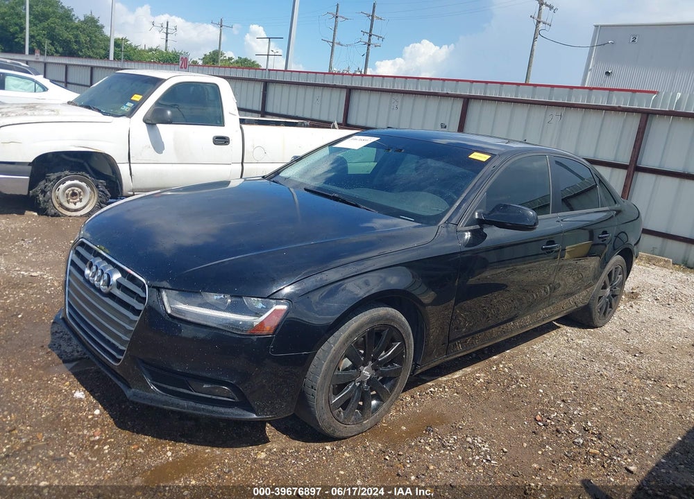 2014 AUDI A4 VIN: WAUAFAFL2EN031400