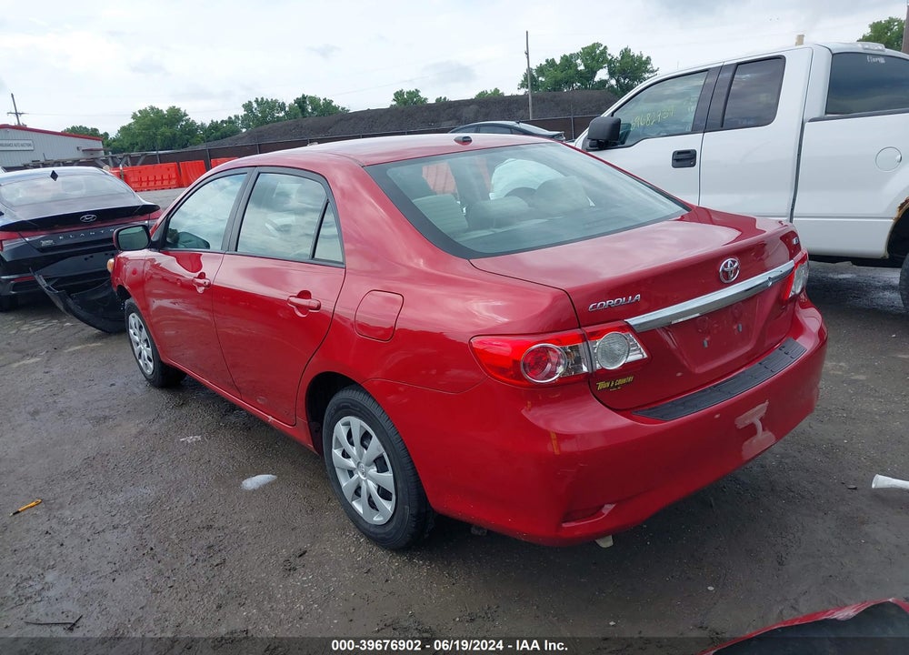 2011 TOYOTA COROLLA LE VIN: 2T1BU4EE2BC698158
