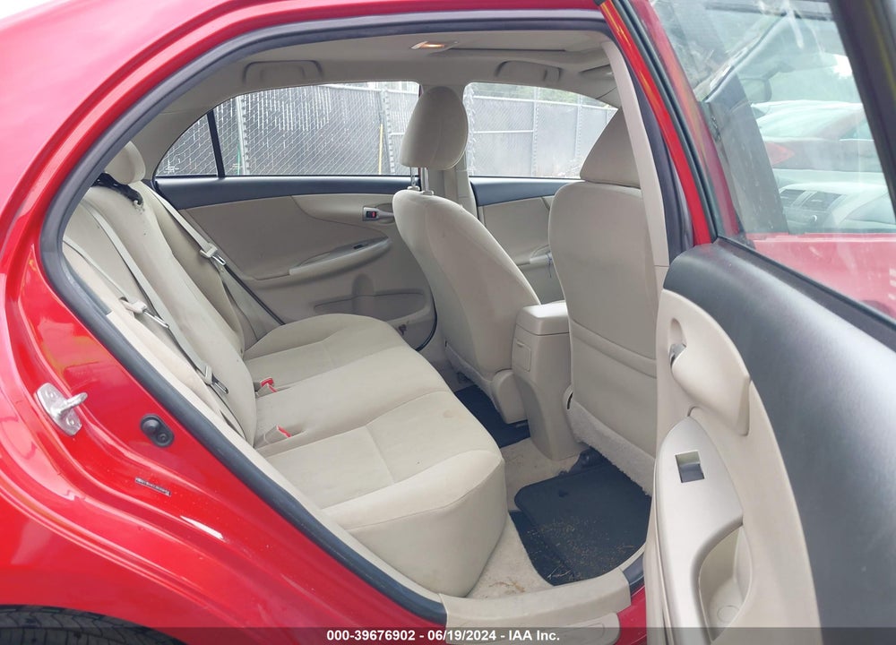 2011 TOYOTA COROLLA LE VIN: 2T1BU4EE2BC698158