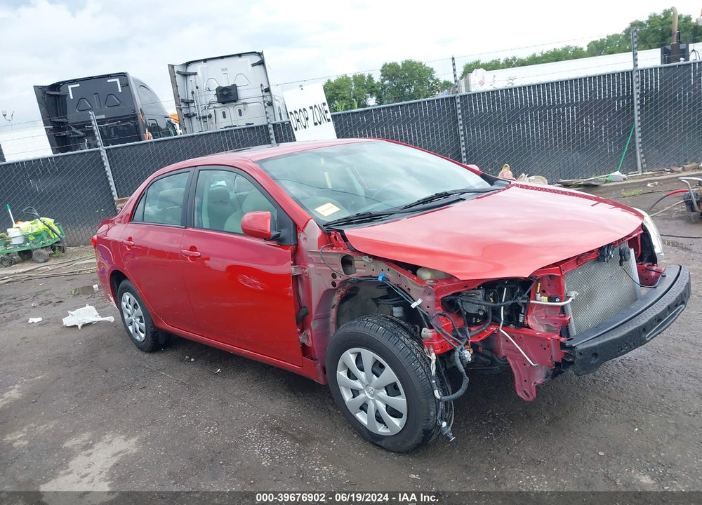 2011 TOYOTA COROLLA LE VIN: 2T1BU4EE2BC698158