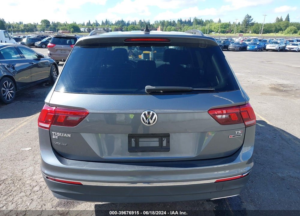 2018 VOLKSWAGEN TIGUAN 2.0T SE/2.0T SEL VIN: 3VV2B7AX7JM136276