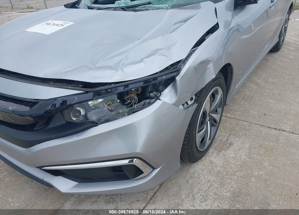 2020 HONDA CIVIC LX VIN: 2HGFC2F65LH580016