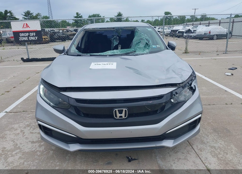 2020 HONDA CIVIC LX VIN: 2HGFC2F65LH580016