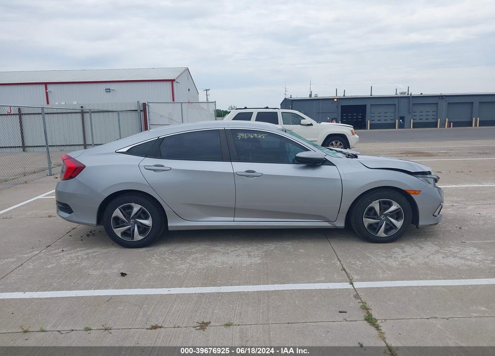 2020 HONDA CIVIC LX VIN: 2HGFC2F65LH580016