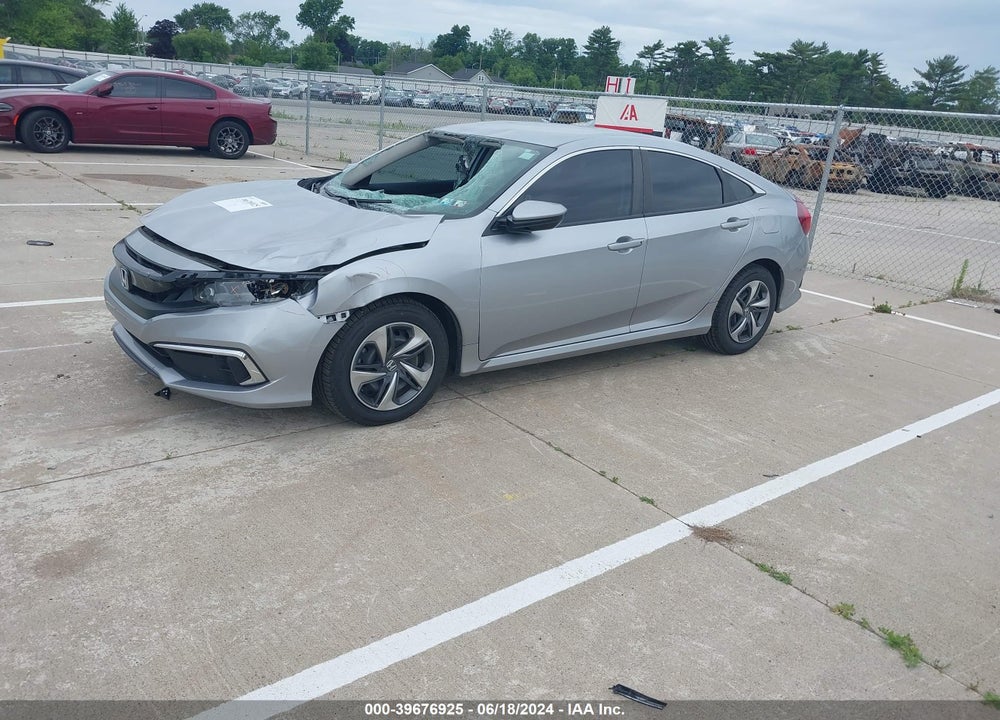 2020 HONDA CIVIC LX VIN: 2HGFC2F65LH580016