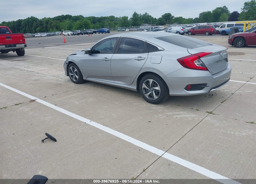 2020 HONDA CIVIC LX VIN: 2HGFC2F65LH580016