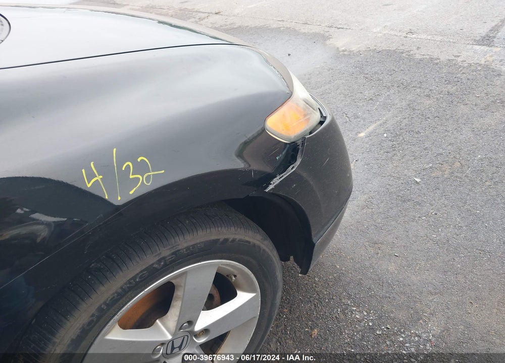 2008 HONDA CIVIC EX-L VIN: 2HGFA169X8H357276