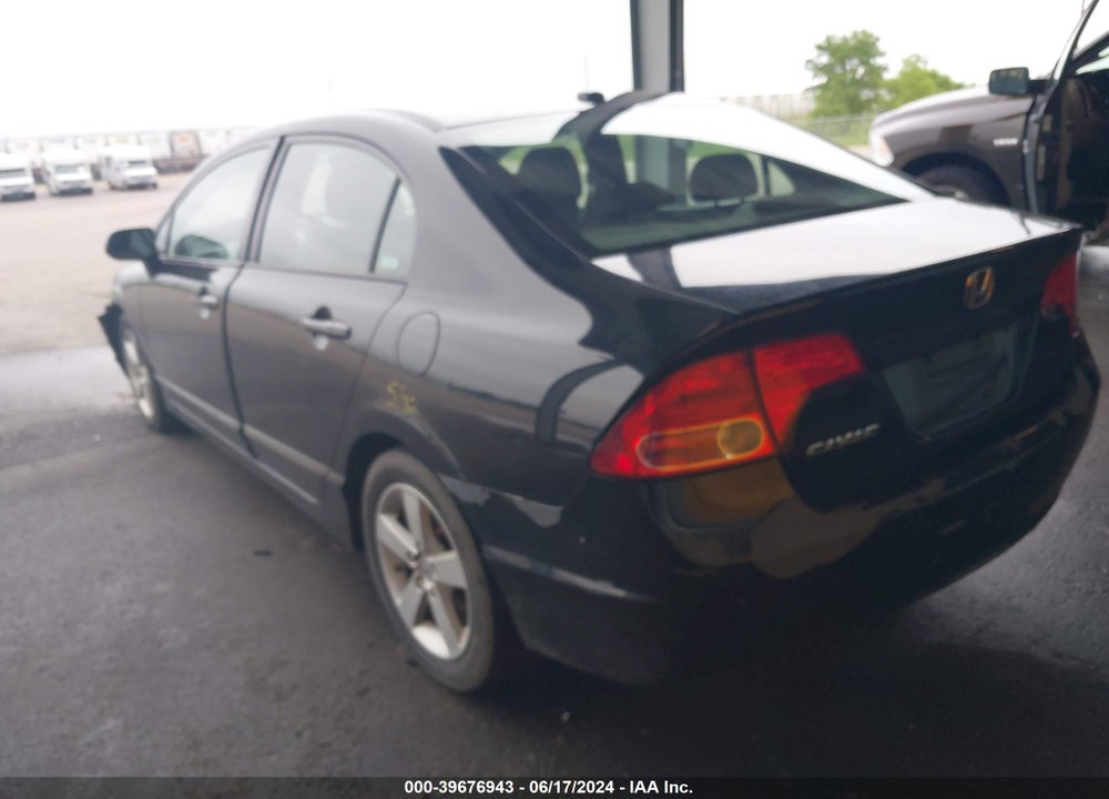 2008 HONDA CIVIC EX-L VIN: 2HGFA169X8H357276