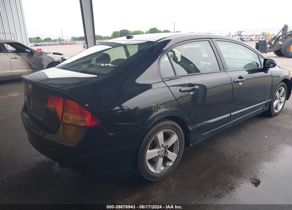 2008 HONDA CIVIC EX-L VIN: 2HGFA169X8H357276
