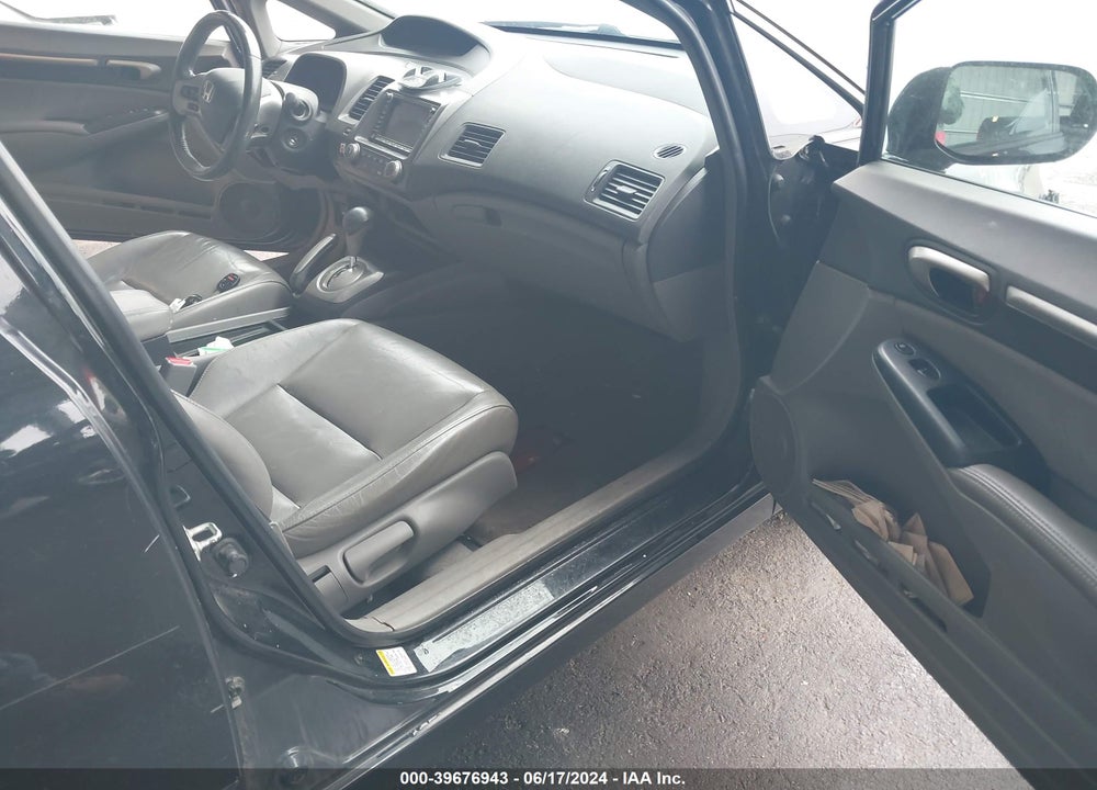 2008 HONDA CIVIC EX-L VIN: 2HGFA169X8H357276