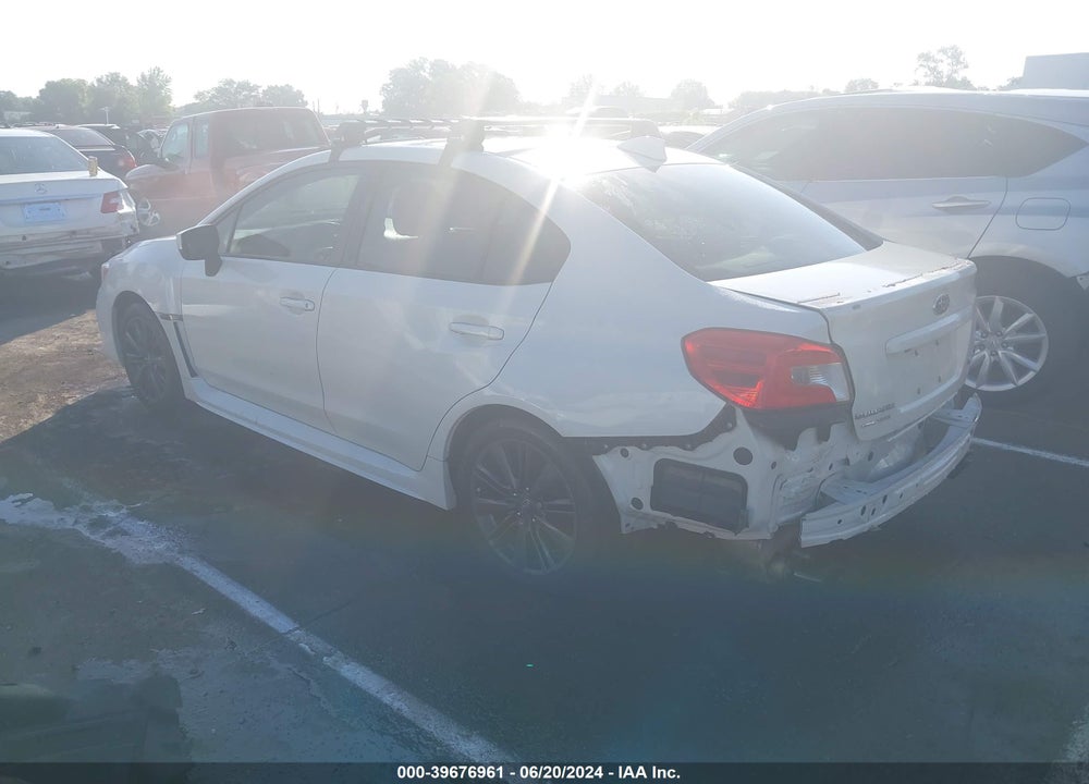 2015 SUBARU WRX VIN: JF1VA1A6XF9835903