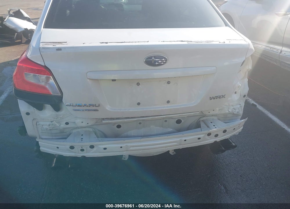 2015 SUBARU WRX VIN: JF1VA1A6XF9835903