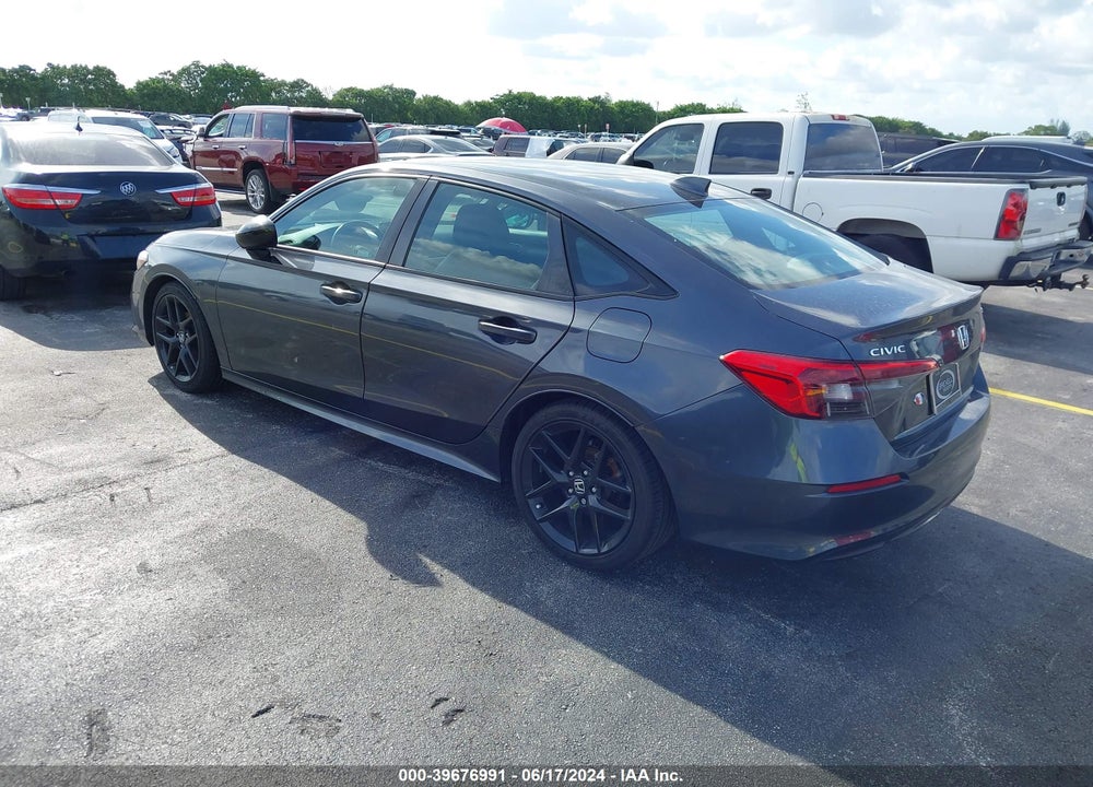 2022 HONDA CIVIC SPORT VIN: 2HGFE2F54NH533841