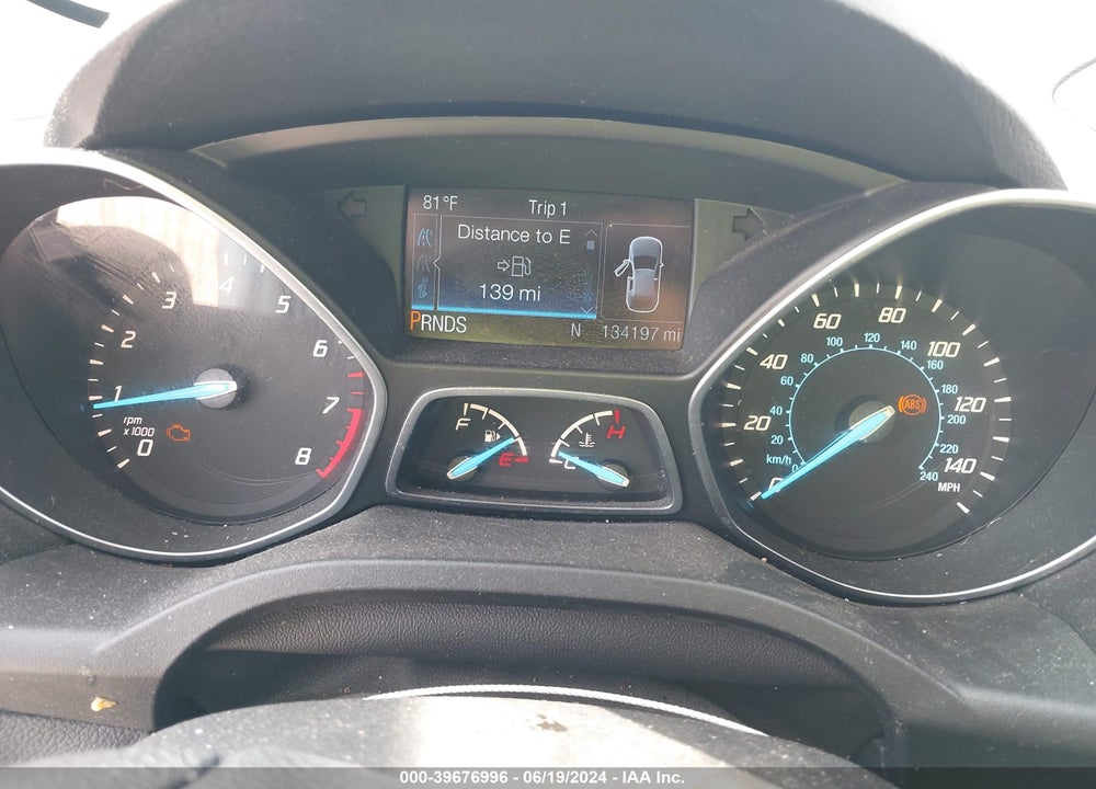 2016 FORD ESCAPE SE VIN: 1FMCU9G91GUB36839