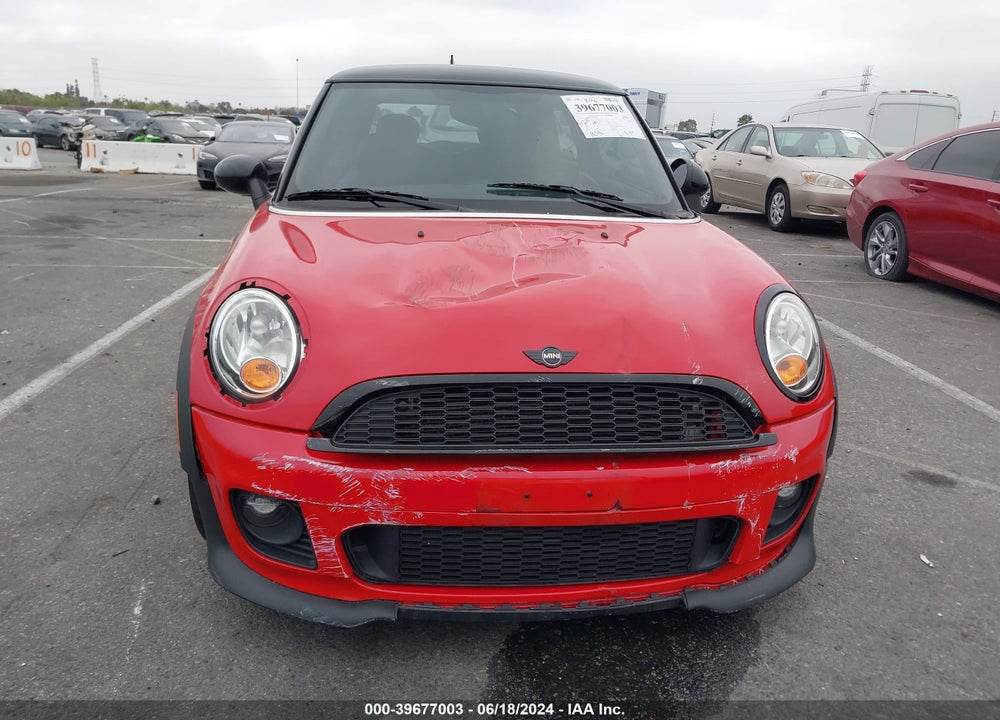 2012 MINI COOPER VIN: WMWSU3C51CT186508