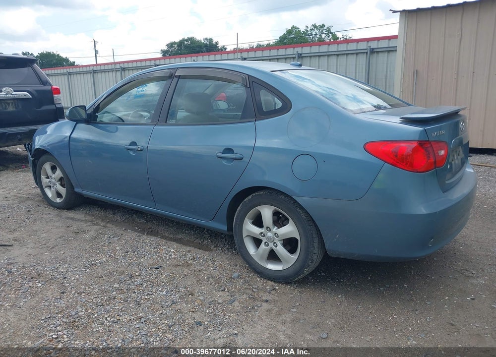 2007 HYUNDAI ELANTRA GLS/LIMITED/SE VIN: KMHDU46D07U173300