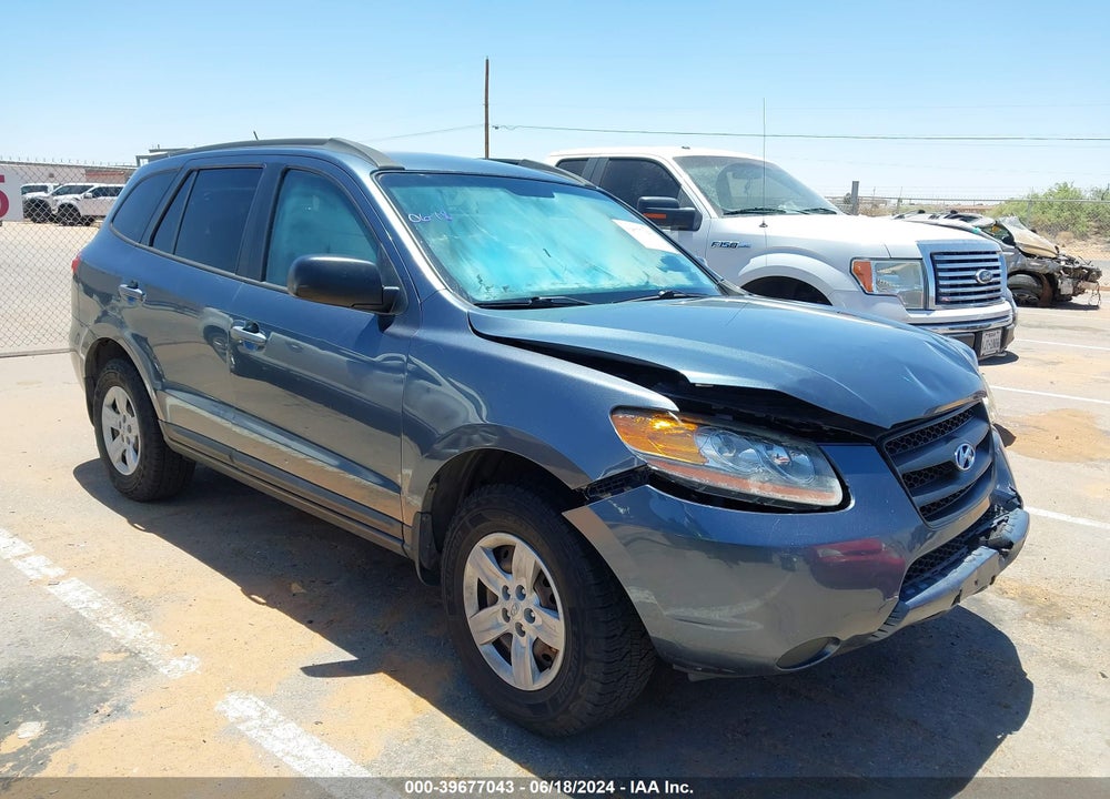 2009 HYUNDAI SANTA FE GLS VIN: 5NMSG13D69H330666