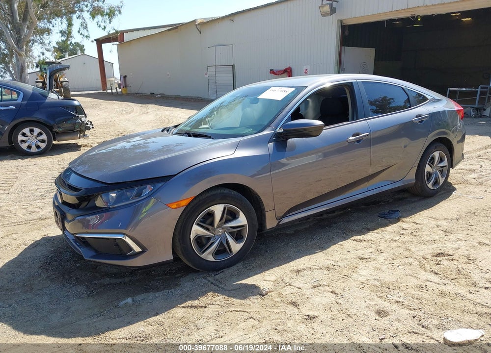 2019 HONDA CIVIC LX VIN: 2HGFC2F62KH566234