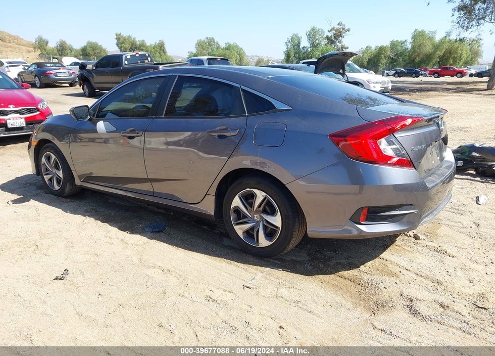 2019 HONDA CIVIC LX VIN: 2HGFC2F62KH566234