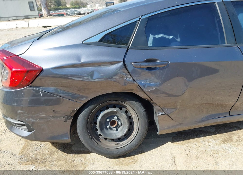 2019 HONDA CIVIC LX VIN: 2HGFC2F62KH566234