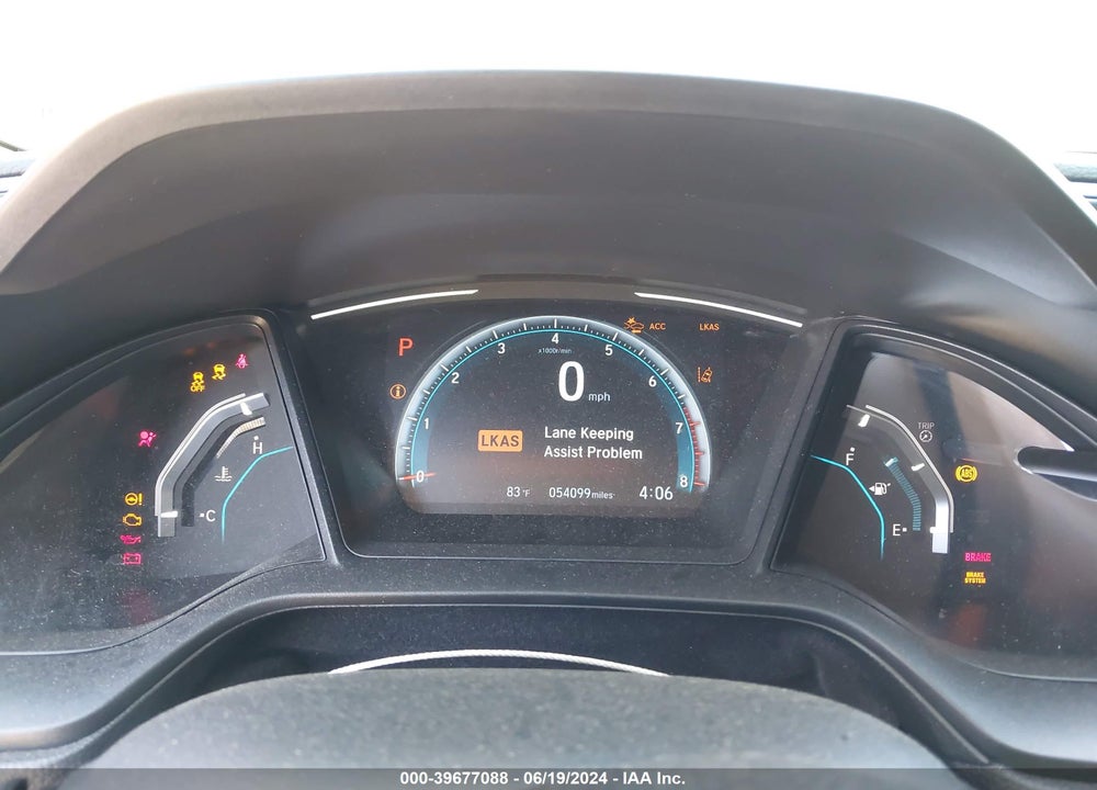 2019 HONDA CIVIC LX VIN: 2HGFC2F62KH566234