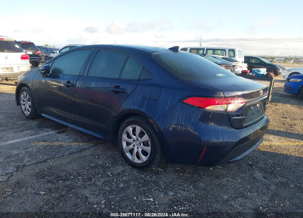 2022 TOYOTA COROLLA LE VIN: 5YFEPMAE6NP388318