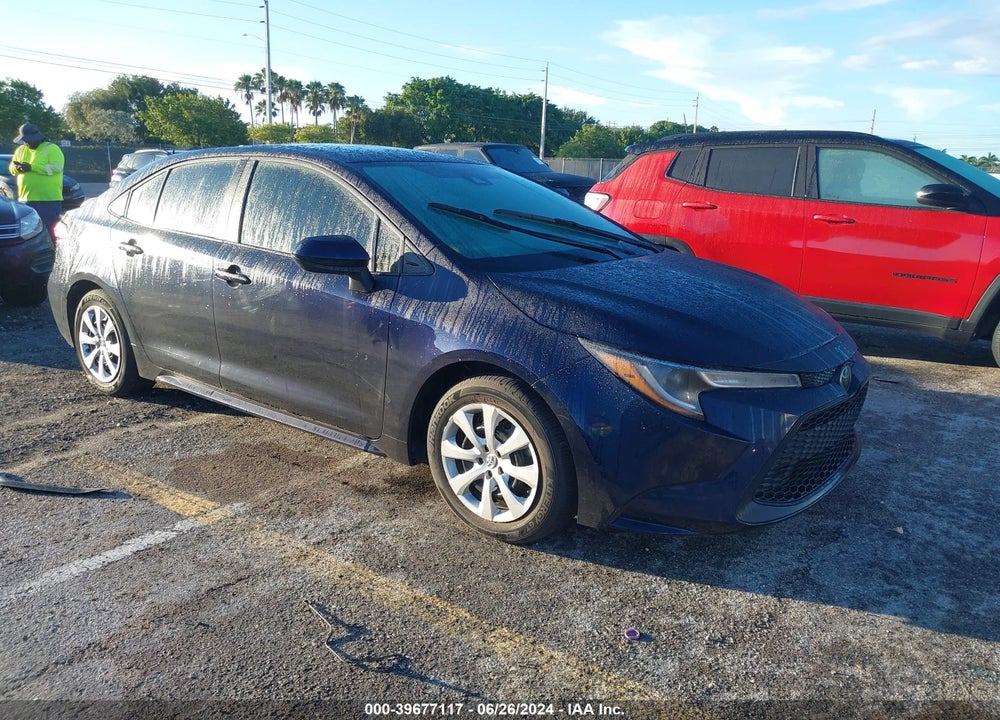 2022 TOYOTA COROLLA LE VIN: 5YFEPMAE6NP388318