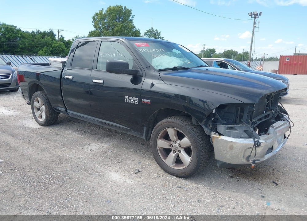 2018 RAM 1500 SLT VIN: 1C6RR7GT1JS112258
