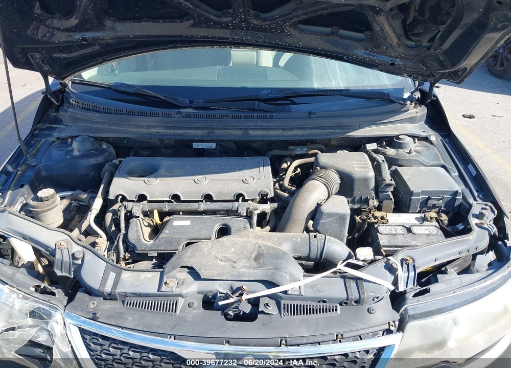 2012 KIA FORTE EX VIN: KNAFU4A25C5493247