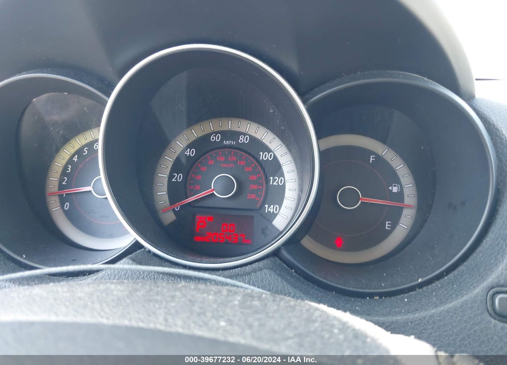 2012 KIA FORTE EX VIN: KNAFU4A25C5493247