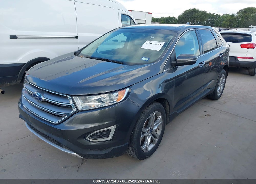 2016 FORD EDGE TITANIUM VIN: 2FMPK3K94GBB21821