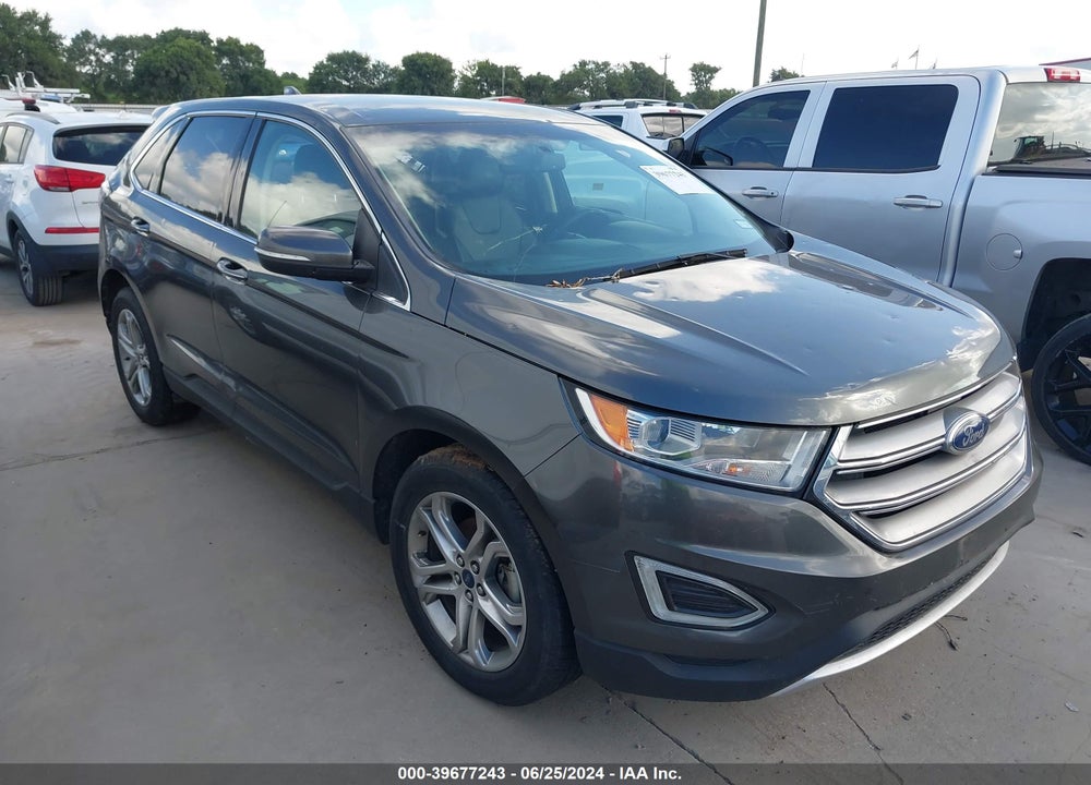 2016 FORD EDGE TITANIUM VIN: 2FMPK3K94GBB21821