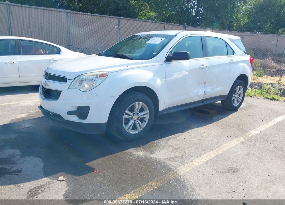 2010 CHEVROLET EQUINOX LS VIN: 2CNALBEWXA6282298