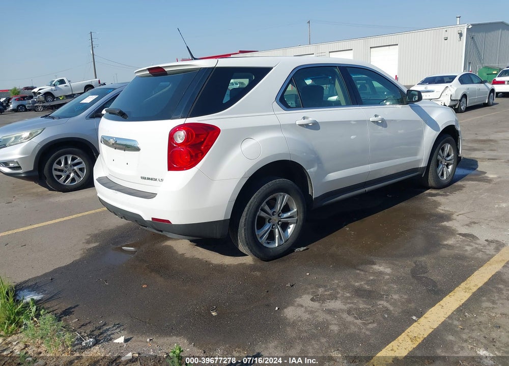 2010 CHEVROLET EQUINOX LS VIN: 2CNALBEWXA6282298
