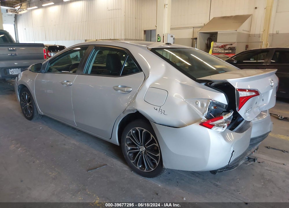 2014 TOYOTA COROLLA S PLUS VIN: 2T1BURHE5EC015575