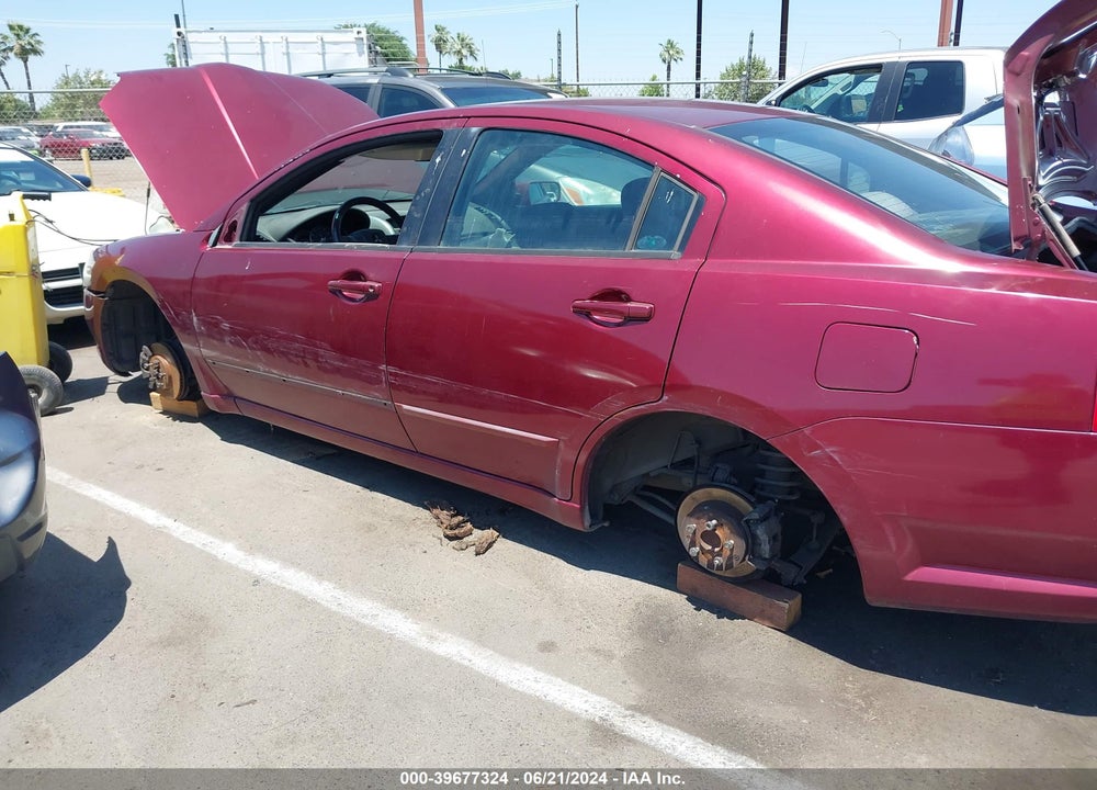 2004 MITSUBISHI GALANT ES VIN: 4A3AB36F04E128532