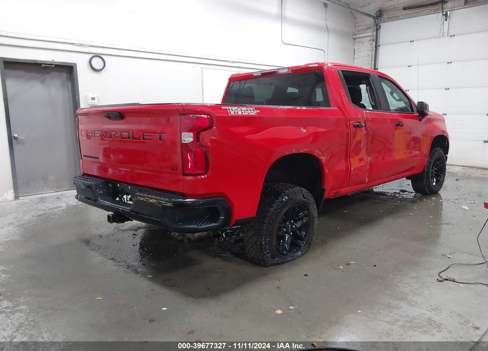 2022 CHEVROLET SILVERADO 1500 4WD SHORT BED LT TRAIL BOSS VIN: 3GCPDFEK2NG608055