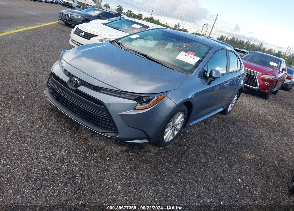 2024 TOYOTA COROLLA LE VIN: 5YFB4MDE0RP177175