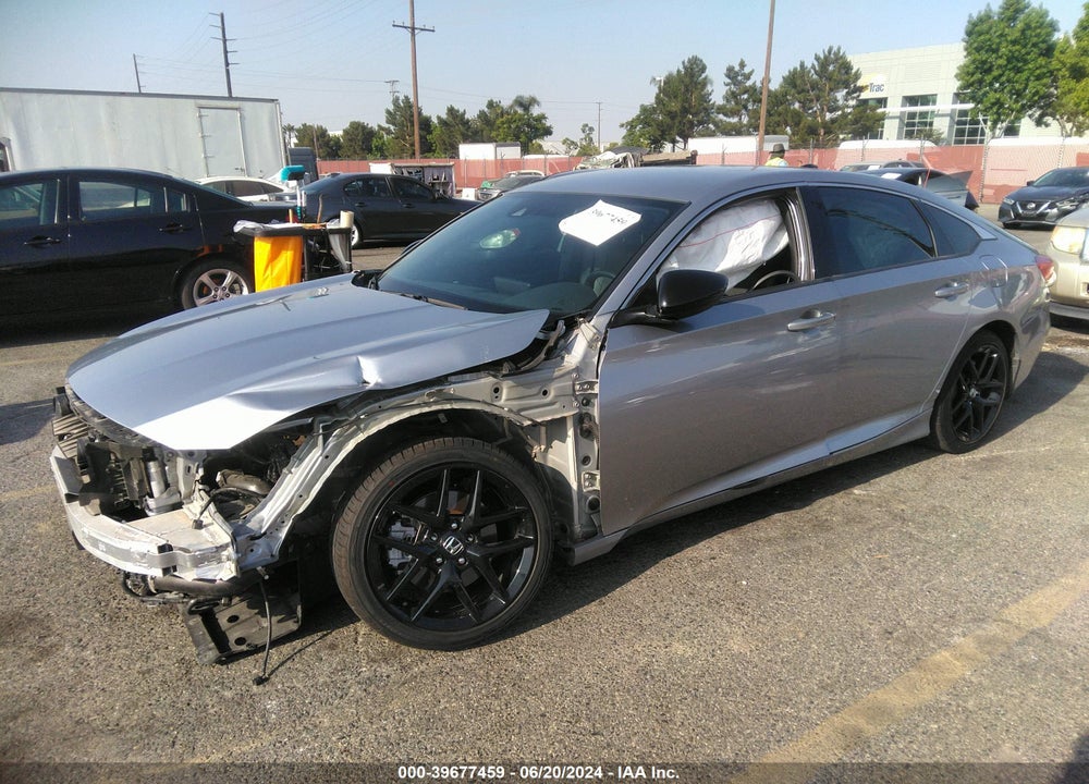 2022 HONDA ACCORD SEDAN VIN: 1HGCV1F30NA032908