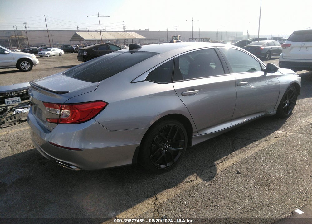 2022 HONDA ACCORD SEDAN VIN: 1HGCV1F30NA032908