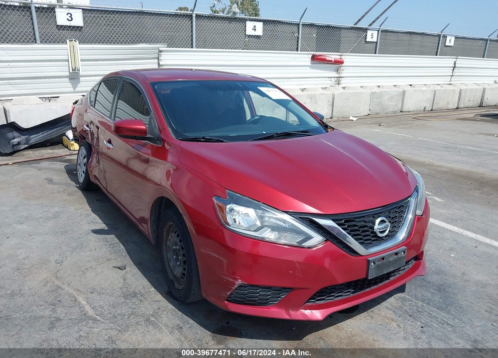 2017 NISSAN SENTRA SV VIN: 3N1AB7AP1HY310343