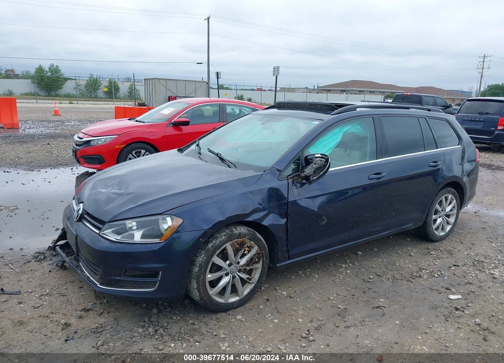 2017 VOLKSWAGEN GOLF SPORTWAGEN TSI S/TSI SE/TSI SEL VIN: 3VWC17AU0HM508057