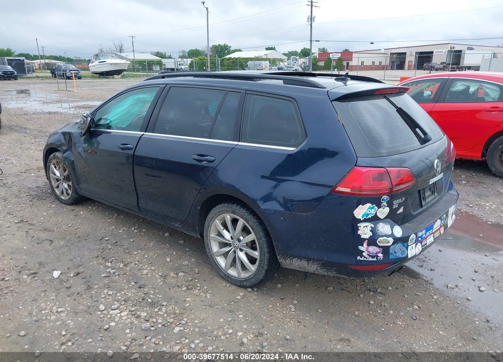 2017 VOLKSWAGEN GOLF SPORTWAGEN TSI S/TSI SE/TSI SEL VIN: 3VWC17AU0HM508057