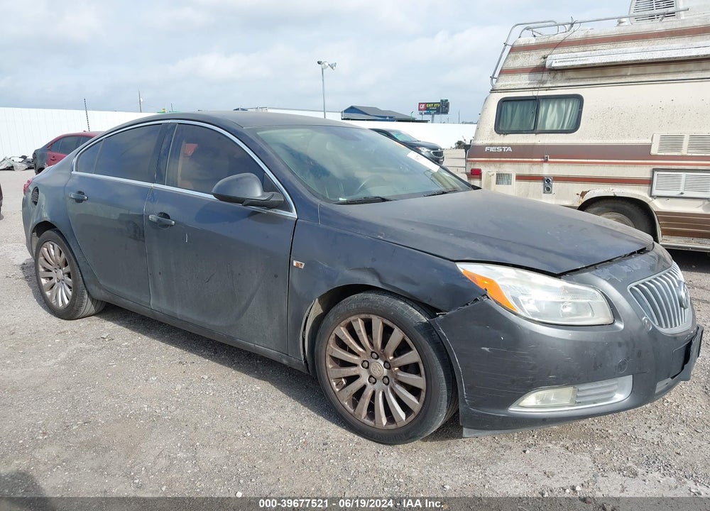 2011 BUICK REGAL CXL RUSSELSHEIM VIN: W04GN5EC9B1089574